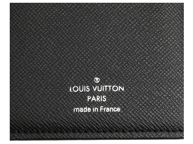 Cartera Brazza Monogram Eclipse Negra Louis Vuitton Negro - vista 6