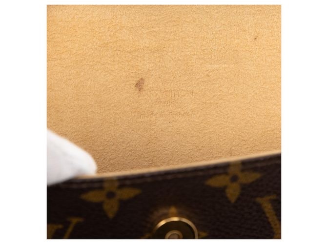 Pochette Florentine Monogramma Marrone Louis Vuitton - vista 5