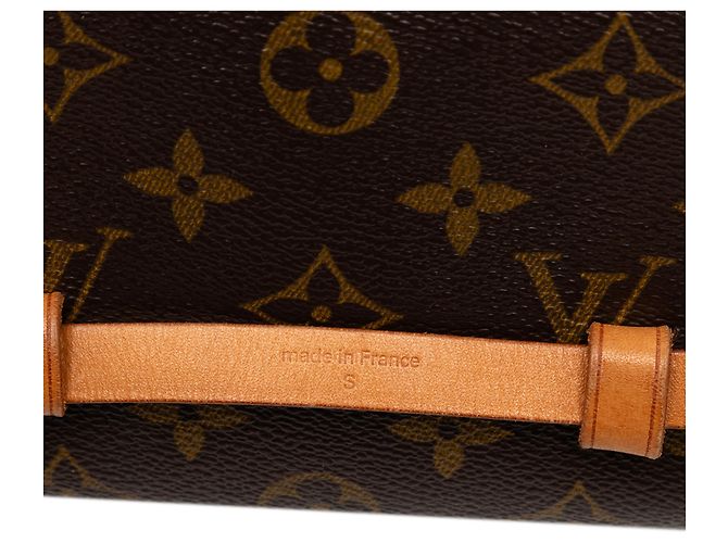 Pochette Florentine Monogramma Marrone Louis Vuitton - vista 7