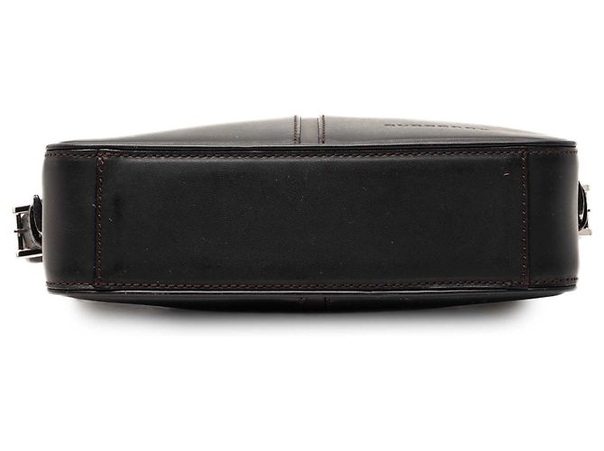 Bolsa de couro marrom Burberry crossbody Castanho escuro - vista 3