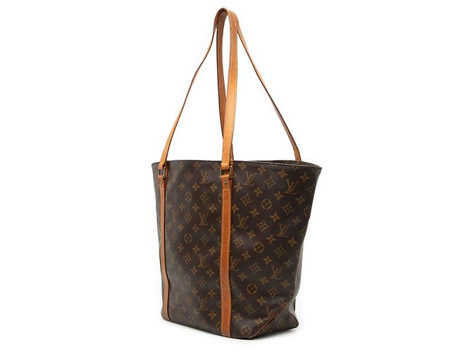 Braune Monogramm Einkaufstasche Louis Vuitton - Ansicht 2