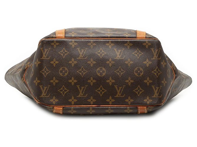 Braune Monogramm Einkaufstasche Louis Vuitton - Ansicht 3