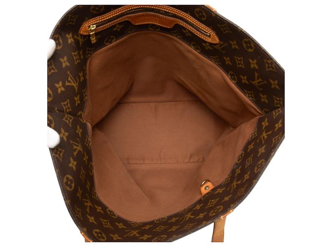 Braune Monogramm Einkaufstasche Louis Vuitton - Ansicht 4