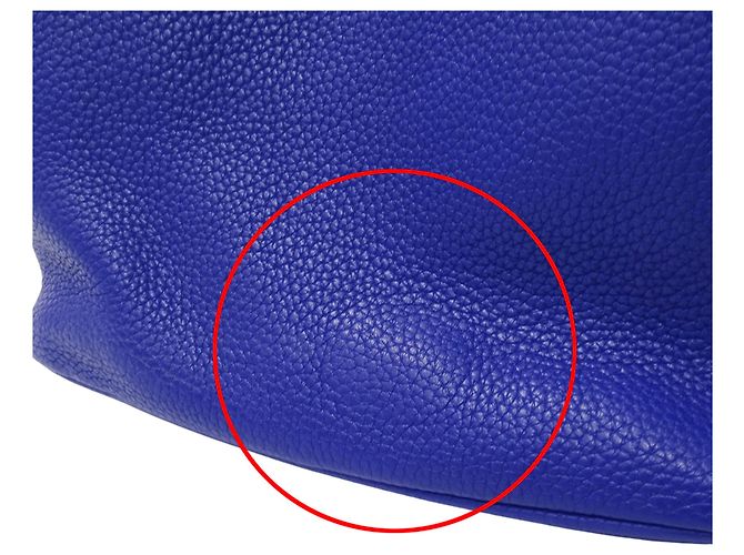 Borsa Hermès Picotin Lock GM in Blu Elettrico - vista 13