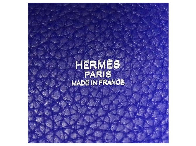 Borsa Hermès Picotin Lock GM in Blu Elettrico - vista 6