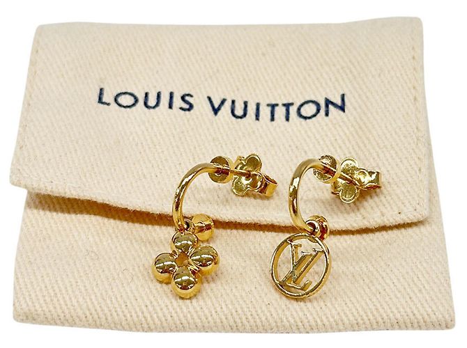 Orecchini placcati in oro Louis Vuitton D'oro - vista 4