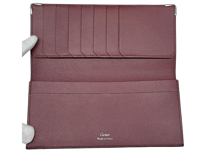 Portafoglio lungo da uomo Cartier Nero - vista 6