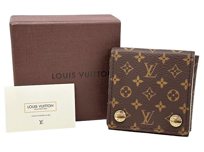 Custodia per gioielli monogramma marrone di Louis Vuitton - vista 5