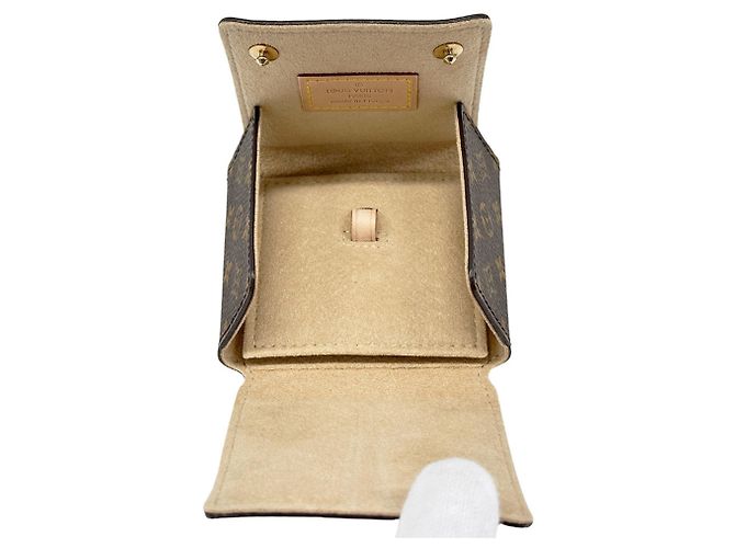 Custodia per gioielli monogramma marrone di Louis Vuitton - vista 6