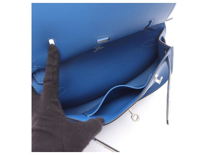 Bolso de Hombro Jypsiere Mini de Hermès Azul - vista 3