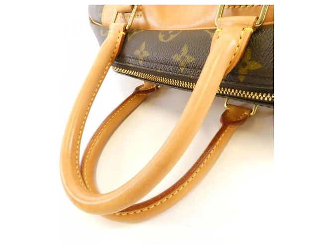 Borsa a mano Bowling Vanity Monogram Louis Vuitton Marrone - vista 7