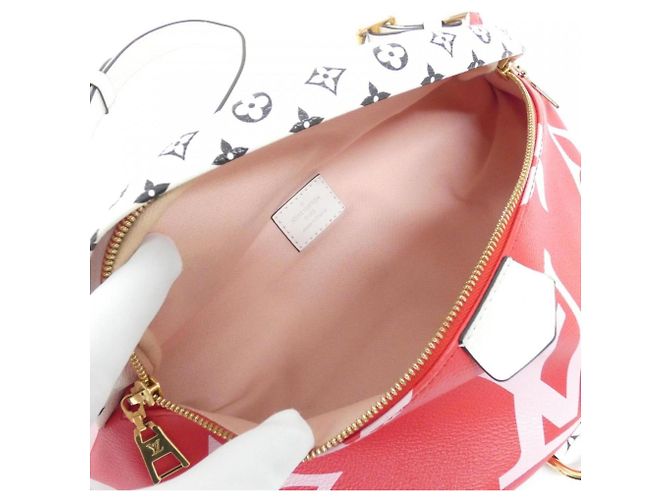 Louis Vuitton Monogram Giant Bumbag M44575 Shoulder Bag Red - view 9