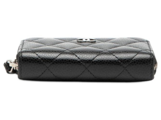 Monedero Matelassé Chanel Negro - vista 3