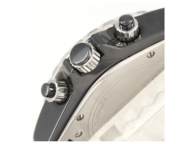 Chanel J12 Chronograph Automatik-Uhr aus Keramik H0940 - Ansicht 3