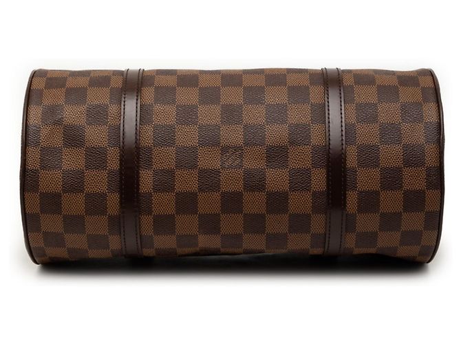 Borsa Louis Vuitton Damier Papillon 30 Marrone - vista 3