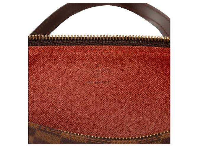 Borsa Louis Vuitton Damier Papillon 30 Marrone - vista 5