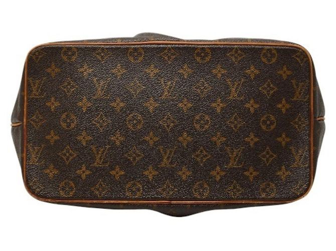 Borsa Louis Vuitton Monogram Palermo GM Marrone - vista 3