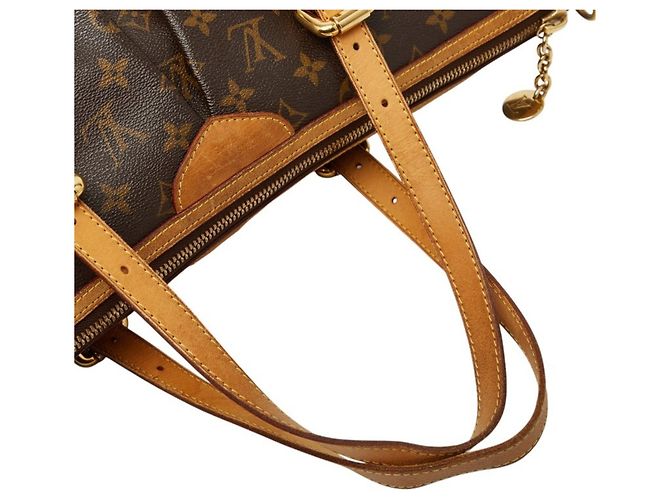 Borsa Louis Vuitton Monogram Palermo GM Marrone - vista 8