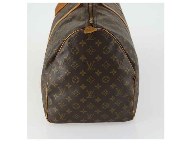 Louis Vuitton Keepall Monogram Canvas 55 Marrone - vista 3