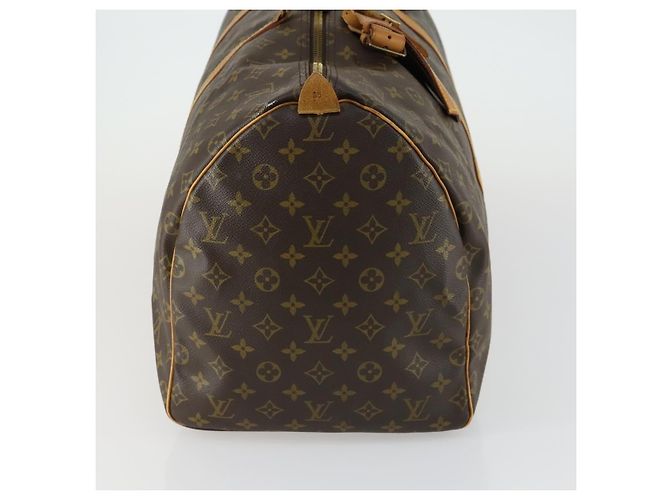 Louis Vuitton Keepall Monogram Canvas 55 Marrone - vista 4