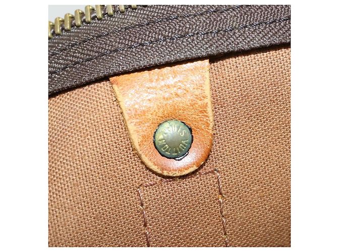 Louis Vuitton Keepall Monogram Canvas 55 Marrone - vista 7