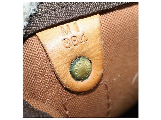 Louis Vuitton Keepall Monogram Canvas 55 Marrone - vista 7