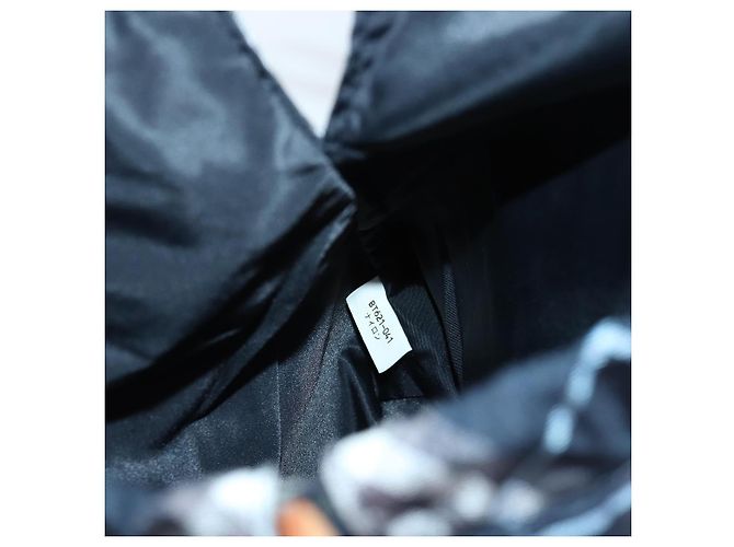 Burberry Nova Check Etichetta Blu Nylon Nero - vista 7
