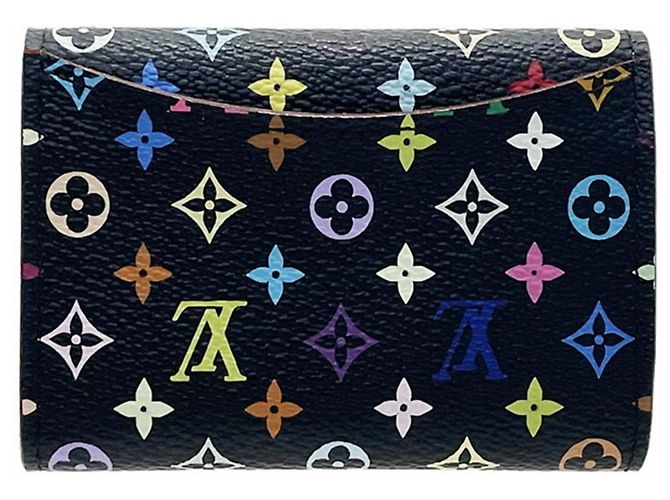 Louis Vuitton Monogram Multicolore Coin Purse Black - view 2