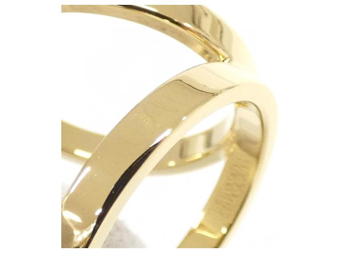 Ring Hermès Sciarpa Muffler Anello Hermes Trio 601472S D'oro - vista 3