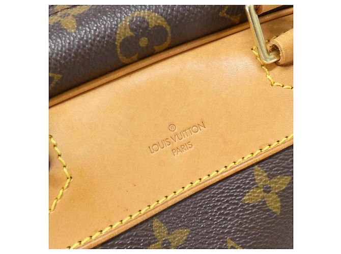 Borsa Vanity Bowling Monogram Louis Vuitton Marrone - vista 4