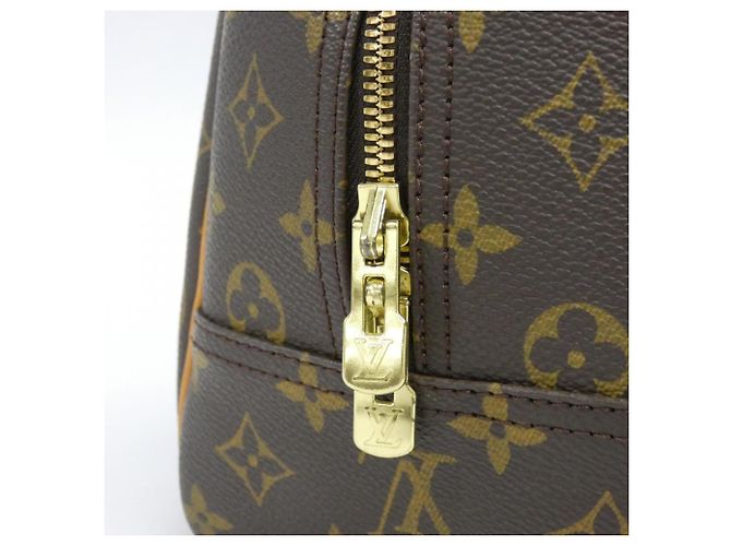 Borsa Vanity Bowling Monogram Louis Vuitton Marrone - vista 6