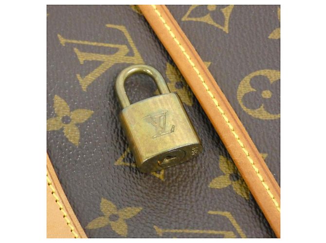 Borsa Vanity Bowling Monogram Louis Vuitton Marrone - vista 7