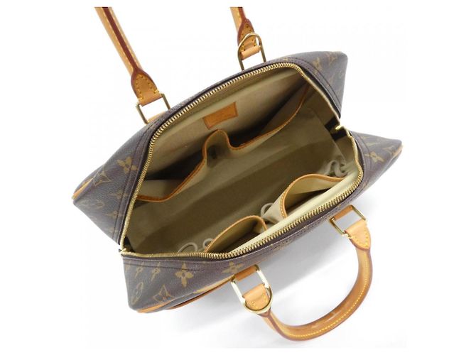 Borsa Vanity Bowling Monogram Louis Vuitton Marrone - vista 9