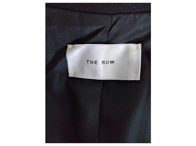 The Row T.8 Wool Coat Black - view 2
