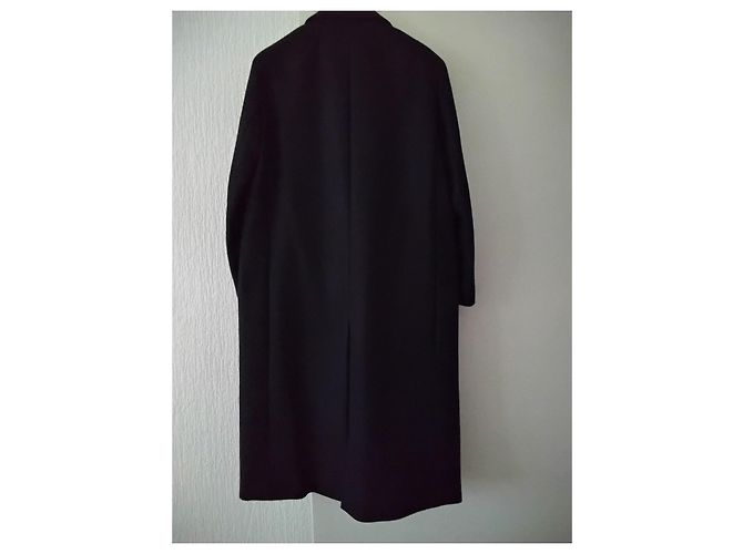 The Row T.8 Wool Coat Black - view 4