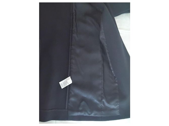 The Row T.8 Wool Coat Black - view 8