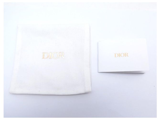 Christian Dior NUOVO COLLIER DIOR SAUTOIR PENDENTE API PERLA 94,5 CM COLLANA IN METALLO D'oro - vista 7