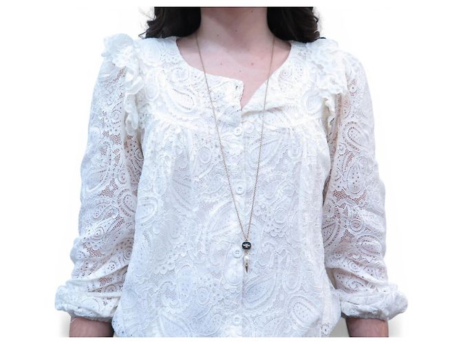 Christian Dior NUOVO COLLIER DIOR SAUTOIR PENDENTE API PERLA 94,5 CM COLLANA IN METALLO D'oro - vista 8