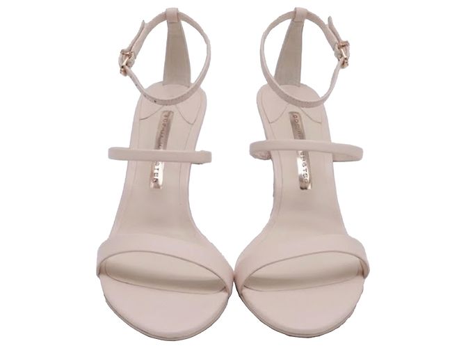 Sandali con cinturino alla caviglia Sophia Webster in pelle rosa nudo - vista 2