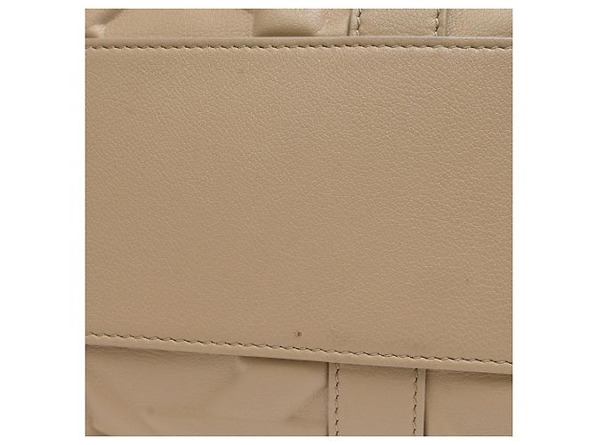 Borsa a mano Dior Groove 20 in pelle di vitello beige - vista 14