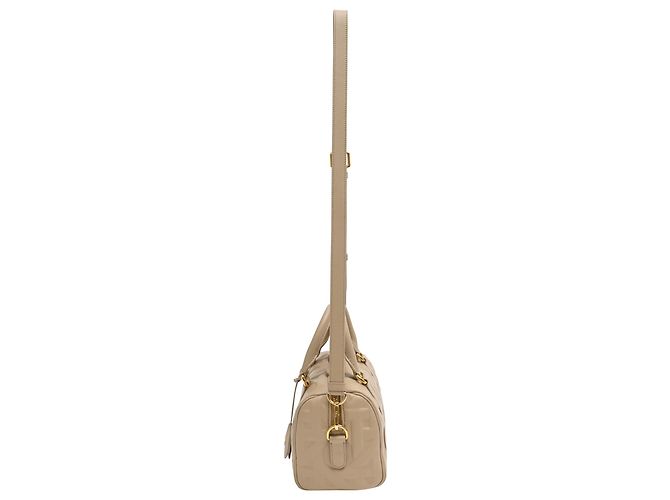 Borsa a mano Dior Groove 20 in pelle di vitello beige - vista 2
