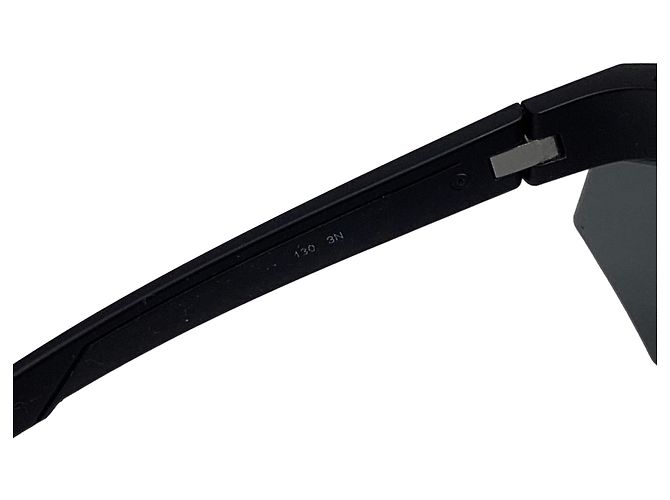 Gafas de sol Prada 0PS01YS Ski Shield Visor en acetato negro - vista 8