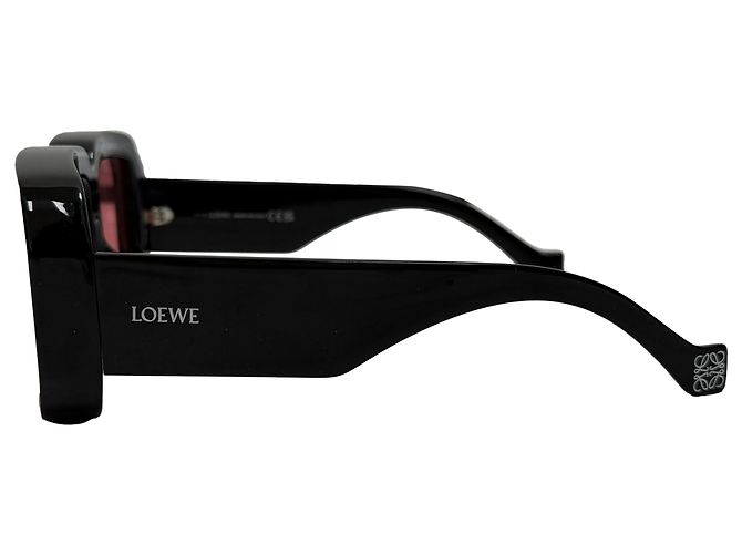 Occhiali da sole Loewe x Paula's Ibiza con maschera da immersione in acetato nero - vista 2