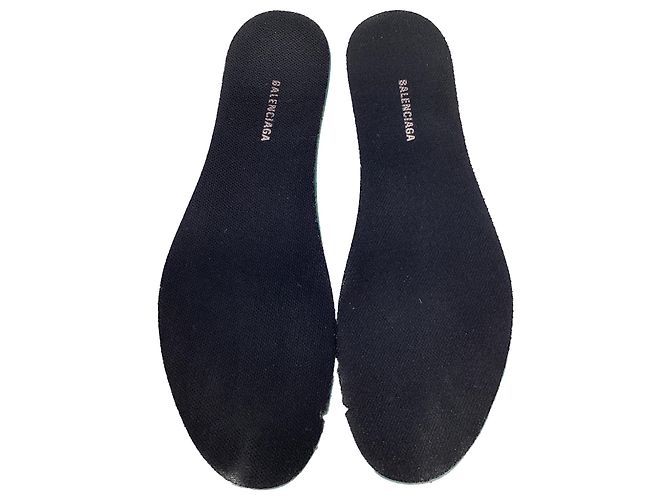 Balenciaga Speed Trainer Schuhe aus blauer Polyester - Ansicht 9