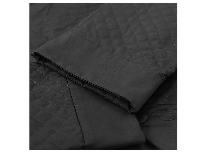 Chaqueta 2 en 1 de mezcla de seda Salvatore Ferragamo Negro Crudo - vista 12