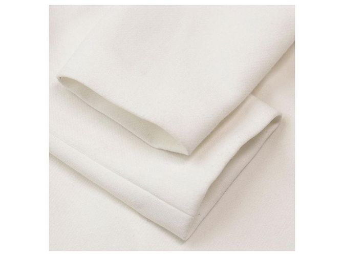 Autre Marque YOKO CHAN Strickmischbluse Weiß - Ansicht 11