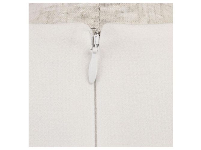 Autre Marque YOKO CHAN Strickmischbluse Weiß - Ansicht 13