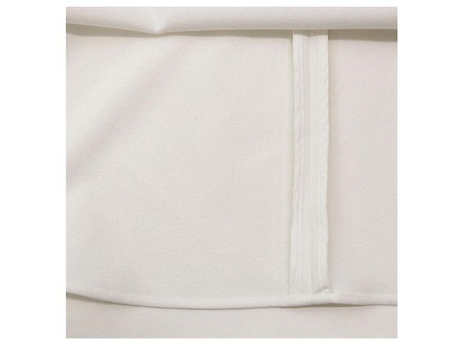 Autre Marque YOKO CHAN Strickmischbluse Weiß - Ansicht 15