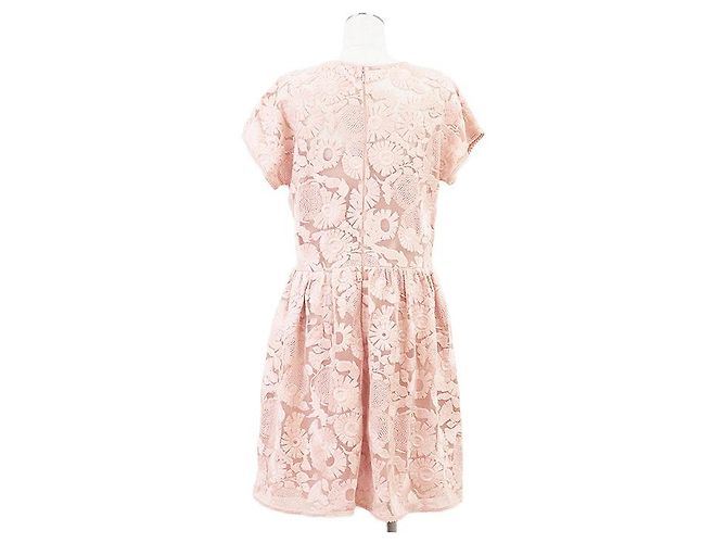 Besticktes Tüllkleid RED VALENTINO Beige - Ansicht 10