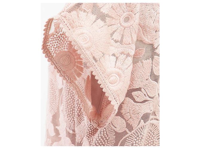 Besticktes Tüllkleid RED VALENTINO Beige - Ansicht 3